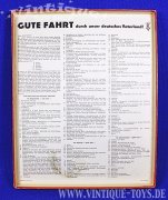 GUTE FAHRT DURCH UNSER DEUTSCHES VATERLAND!, FKV (Ferdinand Krick Verlag / Leipzig /DDR), ca.1952