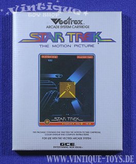 STAR TREK Spielmodul / Cassette für MB Vectrex Spielsystem in OVP, MB, 1982