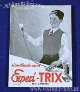 Experimentierkasten EXPERI-TRIX neuwertig in OVP, ANFOE (TRIX-Fabrik) Vereinigte Spielwarenfabriken Andreas Förtner & J.Haffners Nachf. GmbH / Nürnberg, ca.1936