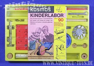 Kosmos KINDERLABOR Experimentierkasten Unbenutzt!, Kosmos / Franckhsche Verlagshandlung / Stuttgart, ca.1964