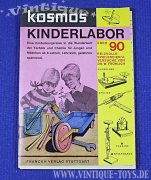Kosmos KINDERLABOR Experimentierkasten Unbenutzt!, Kosmos / Franckhsche Verlagshandlung / Stuttgart, ca.1964