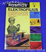 Kosmos ELEKTROFILIUS Experimentierkasten, Kosmos / Franckhsche Verlagshandlung / Stuttgart, ca.1964