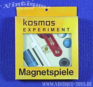 Kosmos Experiment MAGNETSPIELE Unbenutzt!, Kosmos / Franckhsche Verlagshandlung / Stuttgart, ca.1970