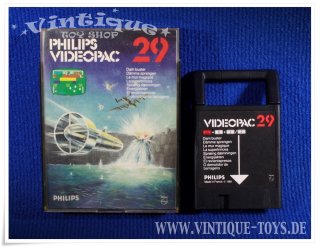 NR.29 DÄMME SPRENGEN Spielmodul / cartridge für Philips Videopac Computer, Philips, ca.1981
