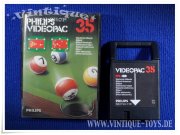 NR.35 BILLIARD Spielmodul / cartridge für Philips Videopac Computer, Philips, ca.1981