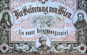 DIE BEFREIUNG VON WIEN - EIN NEUES BELAGERUNGSSPIEL, ohne Herstellerangabe, ca.1880