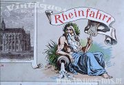 EINE RHEINFAHRT mit Zinnfiguren, ohne Herstellerangabe, ca.1900