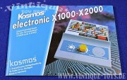 Kosmos ELECTRONIC X1000 beginner Experimentierkasten Unbenutzt! Mint!, Kosmos / Franckhsche Verlagshandlung / Stuttgart, 1988