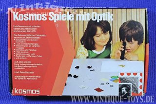 Kosmos SPIELE MIT OPTIK Experimentierkasten Unbenutzt!, Kosmos / Franckhsche Verlagshandlung / Stuttgart, 1984