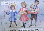 Spielset LA PETITE IMPRIMERIE KINDERDRUCKEREI, ohne Herstellerangabe, Frankreich, ca.1910