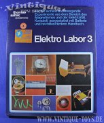 Experimentierkasten ELEKTRO LABOR 3 Unbenutzt! Mint! in OVP, Thomas Salter Science Ltd., Glenrothes Fife (GB), ca.1980
