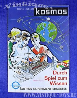 Kosmos Gesamtkatalog EXPERIMENTIERKÄSTEN mit Preisen 1969, Kosmos / Franckhsche Verlagshandlung / Stuttgart, 1969