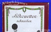 Bastelset SILHOUETTEN-SCHNEIDEN, Otto Maier Verlag Ravensburg, ca.1915