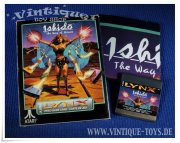 ISHIDO Spielmodul / cartridge für Atari Lynx Handheld Spielkonsole mit Spielanleitung und Originalverpackung, Atari, ca.1991
