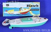 Speedboat HAWK mit Uhrwerkantrieb in OVP, Sutcliffe /...