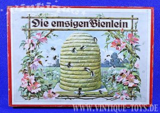 DIE EMSIGEN BIENLEIN mit schönen Zinnfiguren und besonderer Beigabe für Sammler, Hausser OMHL (Otto und Max Hausser Ludwigsburg), ca.1912