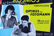 Kosmos OPTIKUS und FOTOMANN Experimentierkasten, Kosmos / Frankhsche Verlagshandlung W.Keller & Co. / Stuttgart, ca.1959