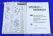 Kosmos OPTIKUS und FOTOMANN Experimentierkasten, Kosmos / Frankhsche Verlagshandlung W.Keller & Co. / Stuttgart, ca.1956