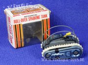 ROLL-OVER SPARKLING TANK Blechspielzeug in OVP, Yoneya Toys Co. / Japan, ca.1965