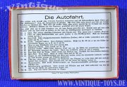 Gero Werbespiel DIE AUTOFAHRT; J.W.Spear & Söhne / Nürnberg, ca.1930