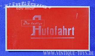 DIE LUSTIGE AUTOFAHRT mit Porzellan-Autos, Löffler & Co. / Saalfeld, ca.1930