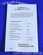 LENKGETRIEBE MIT ELEKTROMOTOR in OVP, VEB Spielwaren, Großbreitenbach (DDR), ca.1984