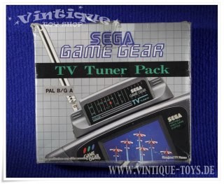 TV TUNER PACK für Sega Game Gear Handheld Spielkonsole mit Originalverpackung, Sega, ca.1991