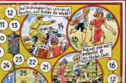 DER GUTE SCHUPO mit schönen Zinnfiguren, Spiele-Schmidt / München, ca.1950