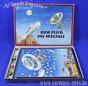 DER FLUG INS WELTALL, VEB Kartonagen und Bürobedarf / DDR, ca.1956
