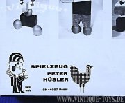 Holz Balancierspiel SCHONGLÖÖR, Spielzeug Peter Hüsler, Basel / Schweiz, ca.1965