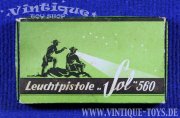 LEUCHTPISTOLE / MORSEPISTOLE SOL 560 unbenutzt mit OVP, ohne Herstellerangabe, Deutschland, ca.1960