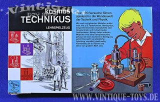 TECHNIKUS Experimentierkasten, Kosmos Frankhsche Verlagshandlung / Stuttgart, ca.1975