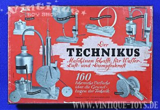 DER TECHNIKUS Experimentierkasten, Kosmos Frankhsche Verlagshandlung / Stuttgart, ca.1938