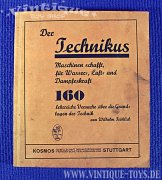 DER TECHNIKUS Experimentierkasten, Kosmos Frankhsche Verlagshandlung / Stuttgart, ca.1938