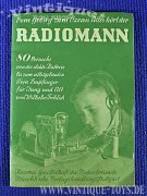 RADIOMANN Experimentierkasten, Kosmos Frankhsche Verlagshandlung / Stuttgart, ca.1953