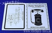 Sammlerradio PETITE TELEPHONE in OVP; WACO (Japan), ca.1976