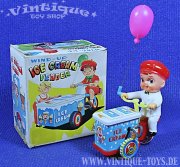 Blechspielzeug ICE CREAM VENDER in OVP, Toy Hero / Japan,...