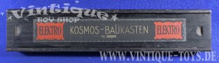 Kosmos-Baukasten ELEKTRO Holzbox von ca.1929, Kosmos Frankhsche Verlagshandlung / Stuttgart, ca.1929