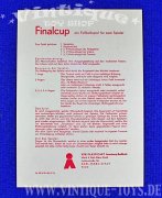 FINALCUP, Spika (VEB Spielewerk Plasticart, Karl-Marx-Stadt / DDR), 1989