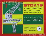 Stokys Aluminium METALLBAUKASTEN Grundkasten No 2, Stokys (Gebrüder Stockmann, Luzern) Schweiz, ca.1965