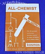 Kosmos ALL-CHEMIST Experimentierkasten unbenutzt, Kosmos / Frankhsche Verlagshandlung W.Keller & Co. / Stuttgart, 1970