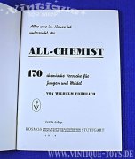 Kosmos ALL-CHEMIST Experimentierkasten, Kosmos / Frankhsche Verlagshandlung W.Keller & Co. / Stuttgart, 1949