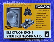 Kosmos Experimentierkasten B ELEKTRONISCHE STEUERUNGSPRAXIS Ergänzungskasten zu Radio + Elektronik A, Kosmos / Franckhsche Verlagshandlung / Stuttgart, 1962