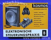Kosmos Experimentierkasten B ELEKTRONISCHE STEUERUNGSPRAXIS Ergänzungskasten zu Radio + Elektronik A, Kosmos / Franckhsche Verlagshandlung / Stuttgart, 1966