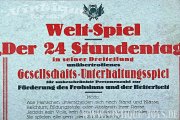 WELT-SPIEL DER 24 STUNDENTAG IN SEINER DREITEILUNG, L.Köster, Berlin, ca.1930