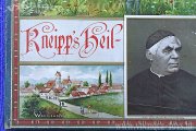 KNEIPPS HEIL-PFLANZEN-SPIEL, AK (Abel-Klinger) Heimchen-Spiel, ca.1890