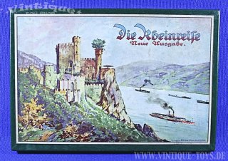 DIE RHEINREISE Große Pracht-Ausgabe mit Zinnfiguren, Verlag J.W.Spear & Söhne, ca.1920