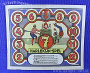 Brettspiel-Bogen HARLEKIJN-SPEL (Harlekin-Spiel), ohne...
