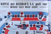 Brettspiel-Bogen LUCHTVAARTSPEL (Flug-Spiel), Buismans G.S., Zwartsluis, Niederlande, ca.1915