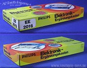 Philips ELEKTRONIK EE2016 Experimentierkasten Ergänzungskasten in OF, Philips, ca.1976
